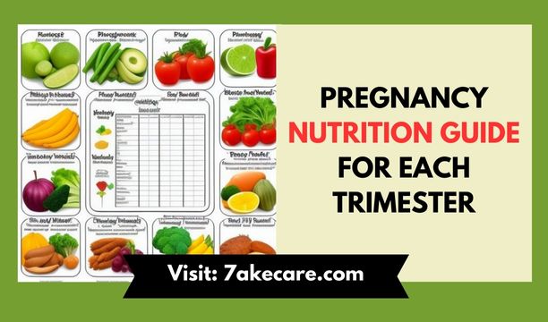 Pregnancy nutrition guide for each trimester