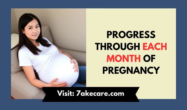 Progress through Each Month of Pregnancy